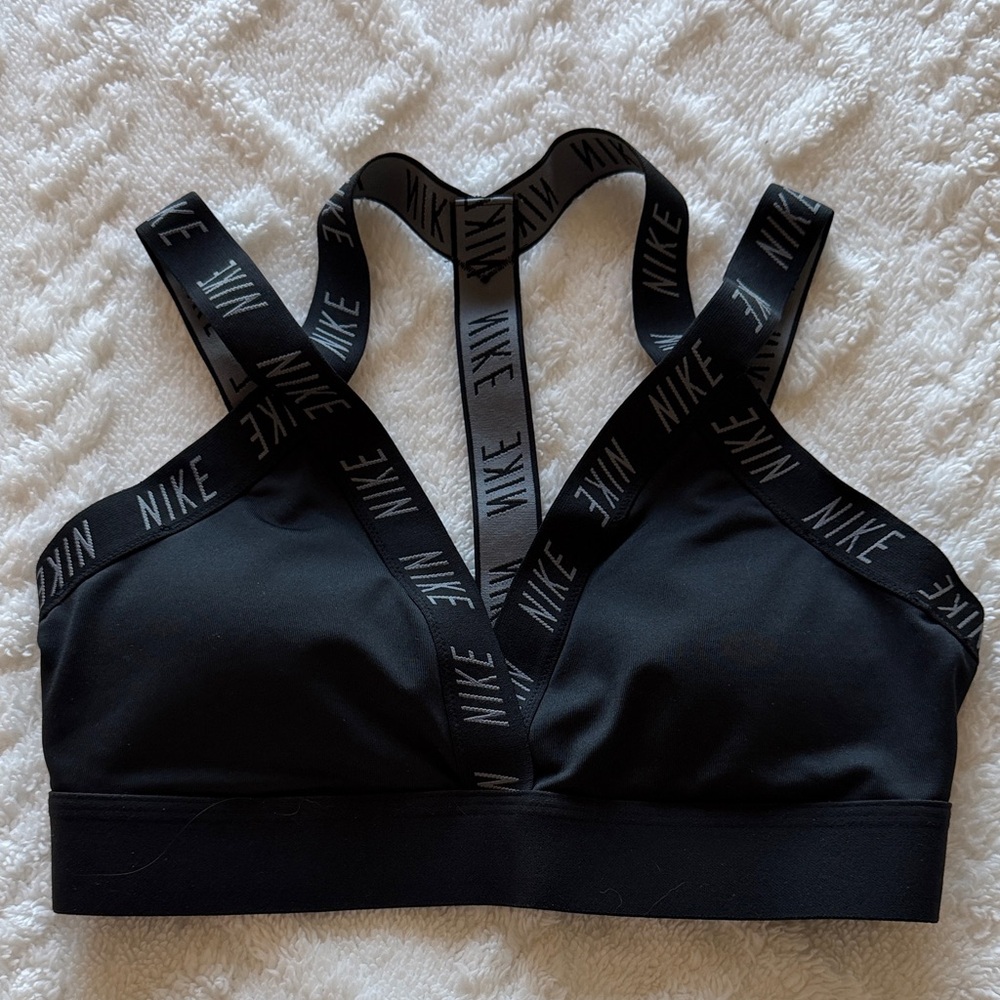 Nike Women's Black Strappy Sports Bra